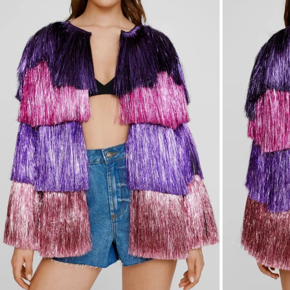 Taylor Swift Eras tour fringe jacket
